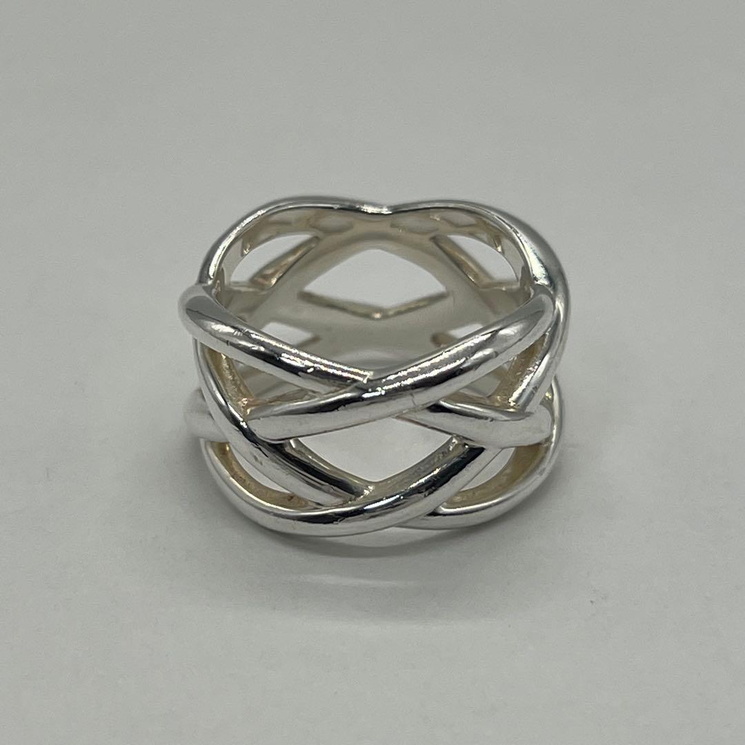 Tiffany & Co Celtic Knot Ring No 16 SV 925
