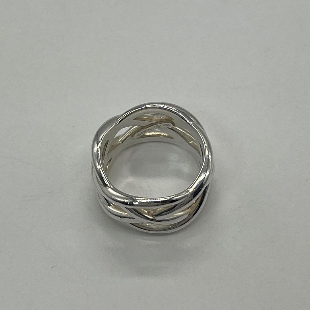 Tiffany & Co Celtic Knot Ring No 16 SV 925