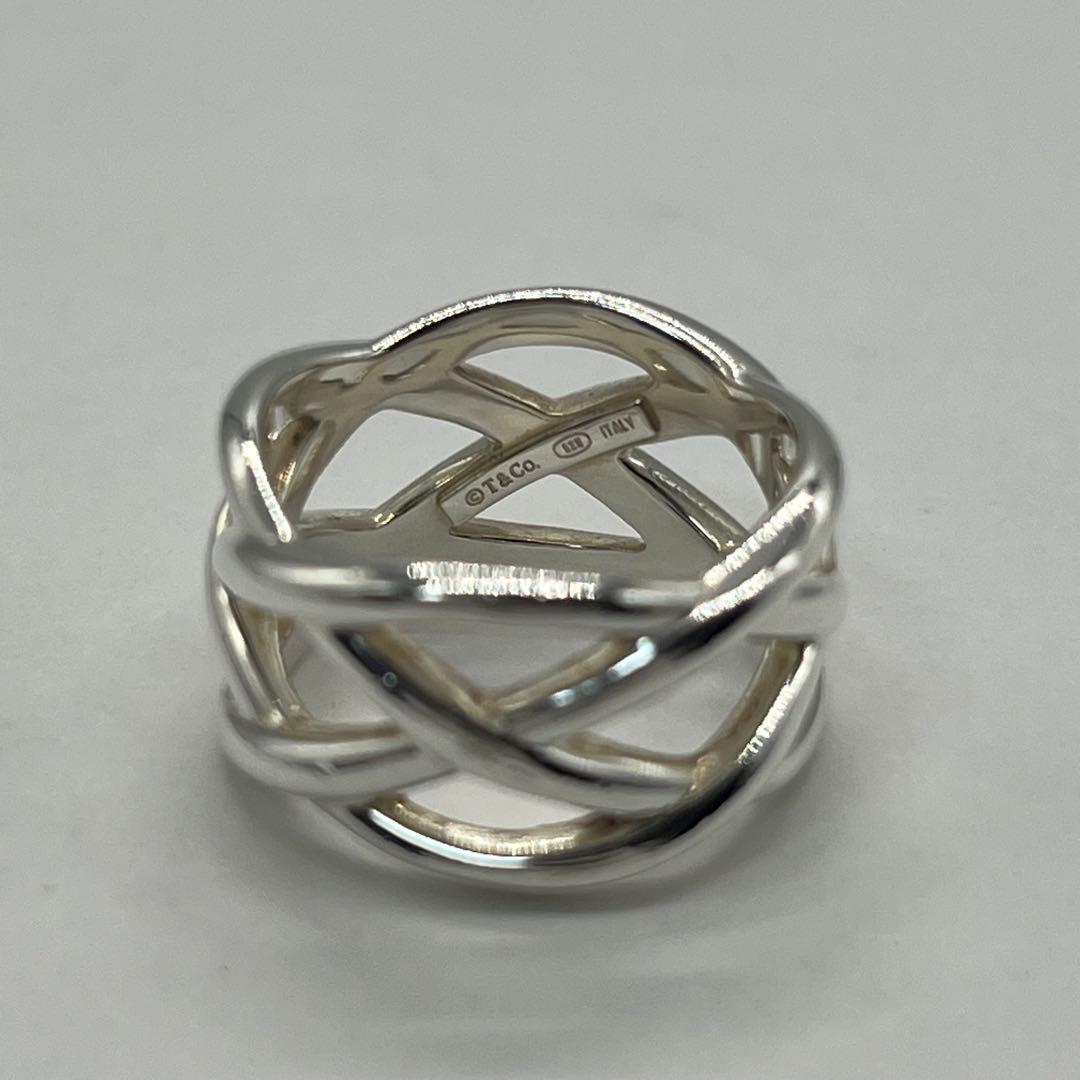 Tiffany & Co Celtic Knot Ring No 16 SV 925
