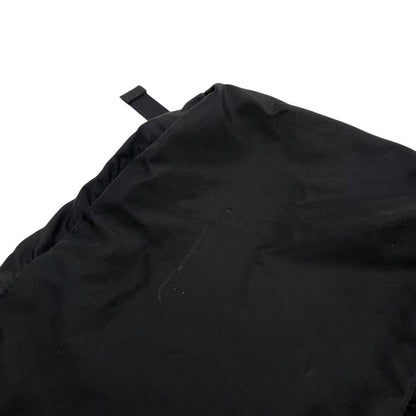 Prada Nylon Triangular Plate Logo Backpack Black — view 7