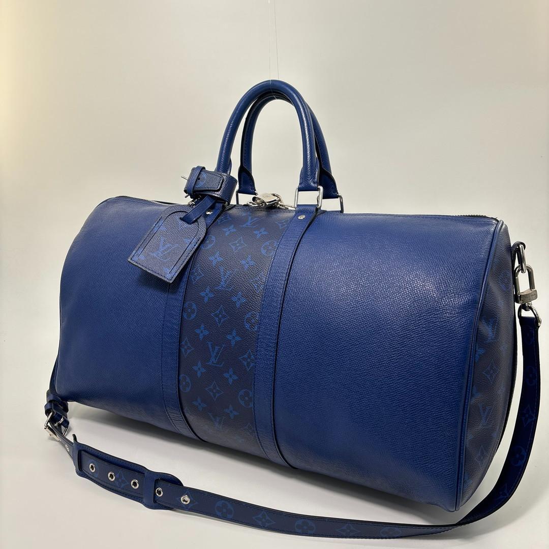 Louis Vuitton Taigarama Keepall Bandouliere 50 Boston Bag — view 2
