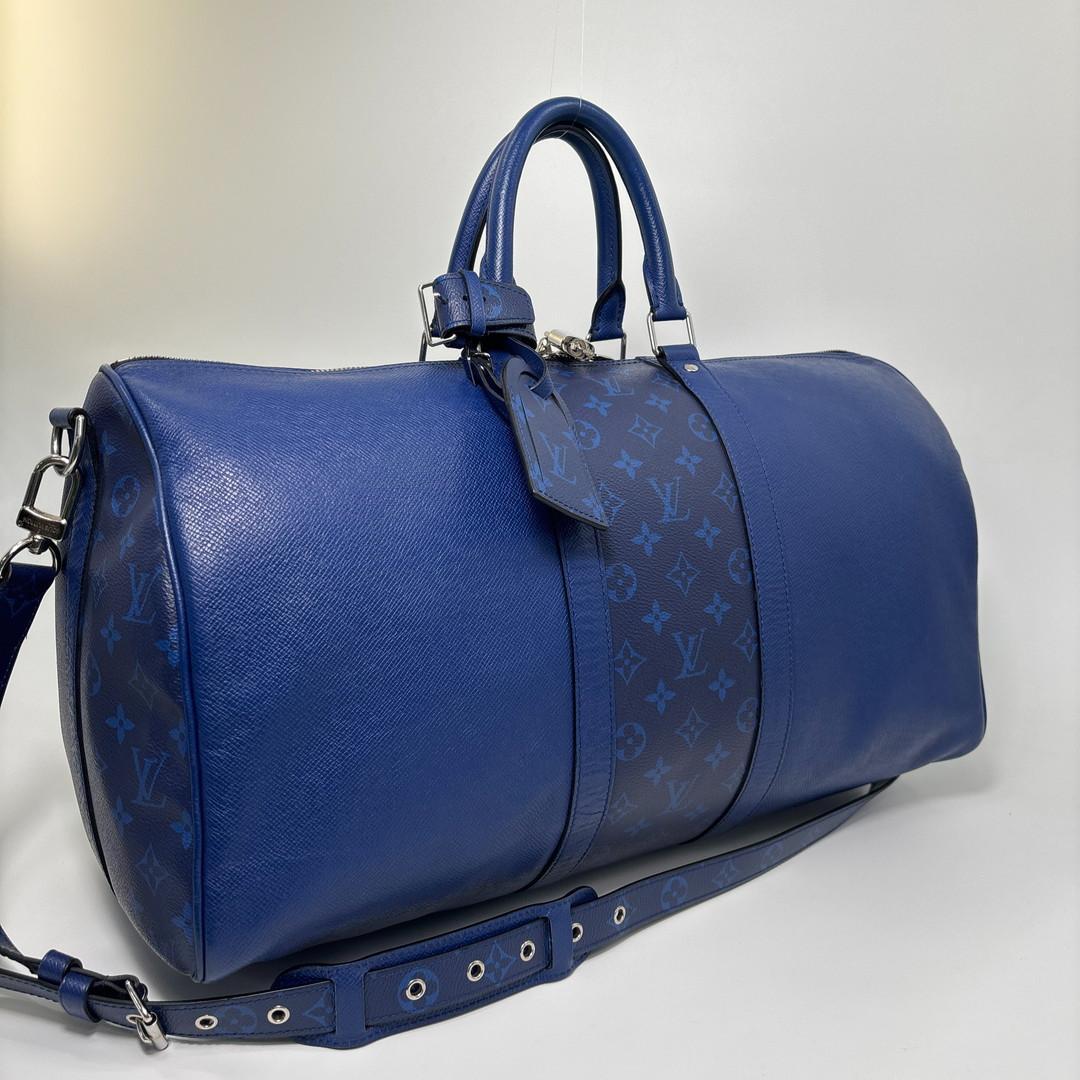 Louis Vuitton Taigarama Keepall Bandouliere 50 Boston Bag — view 3