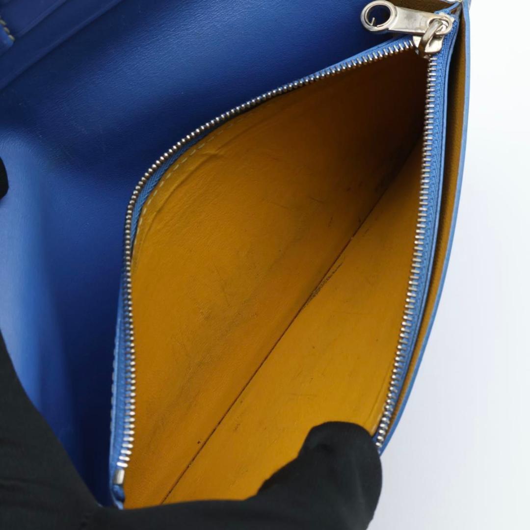 Goyard Sully Wallet Herringbone Blue — view 4