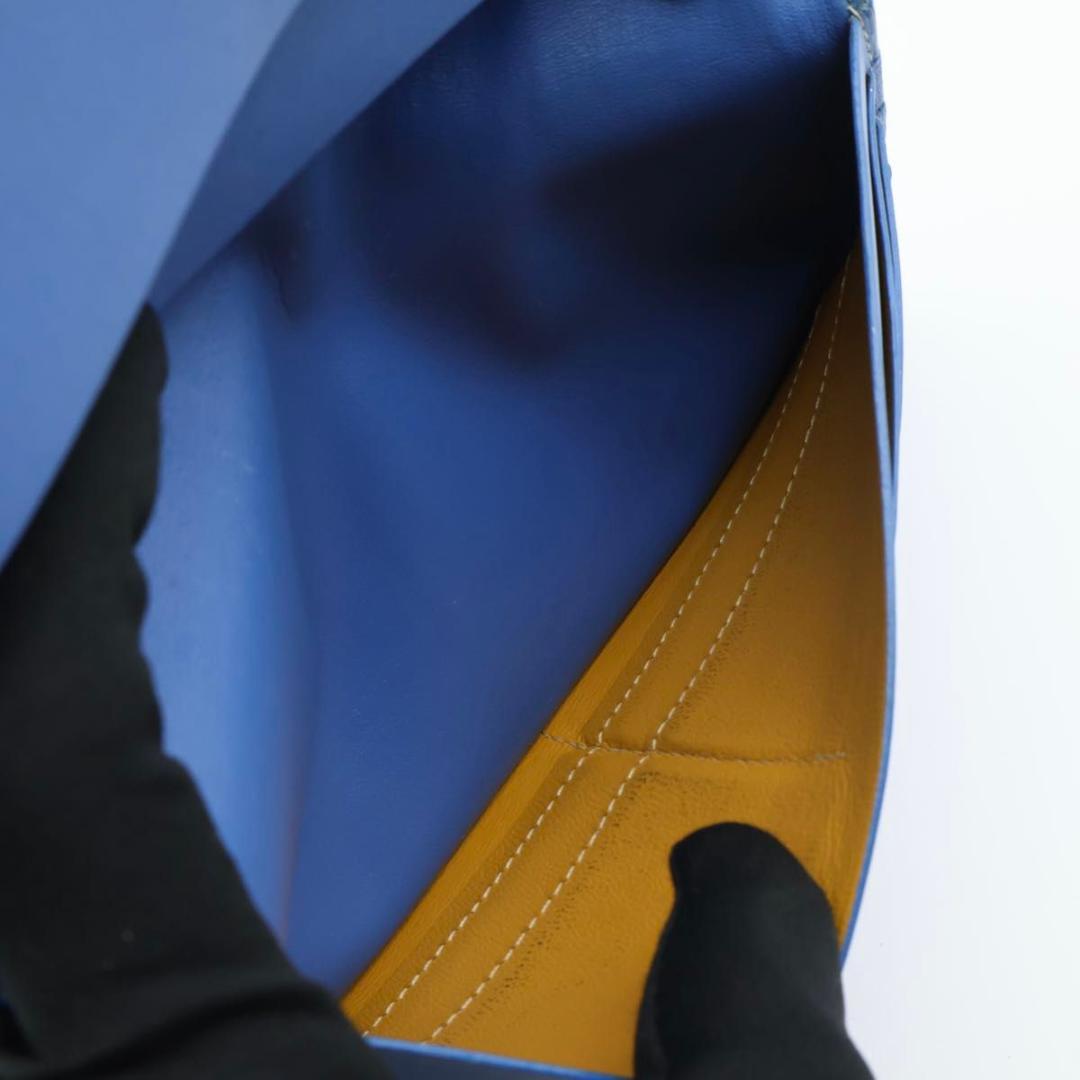 Goyard Sully Wallet Herringbone Blue — view 5