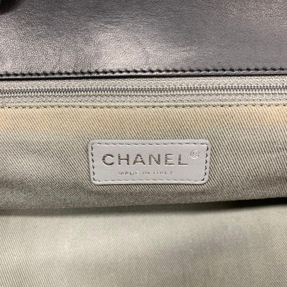 Chanel Quilted CC Logo Lambskin Shoulder Bag