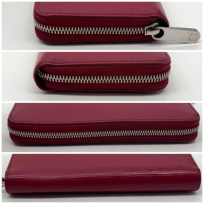 Louis Vuitton Zippy Wallet Epi Fuchsia Round — view 6
