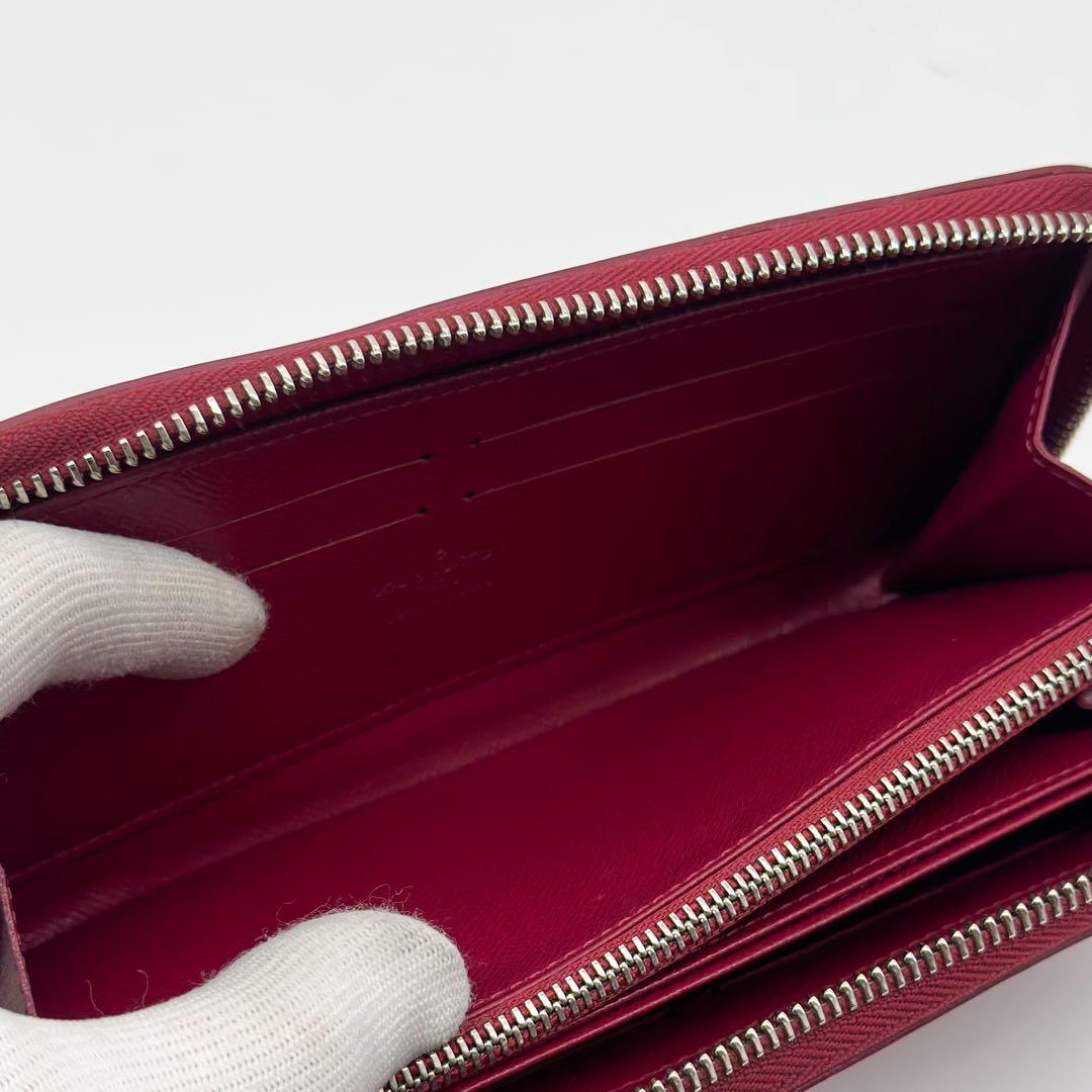 Louis Vuitton Zippy Wallet Epi Fuchsia Round — view 9