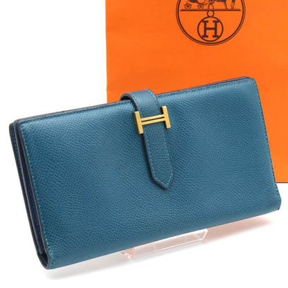 Hermes Bearn Souffle Verso Veau Epsom Wallet