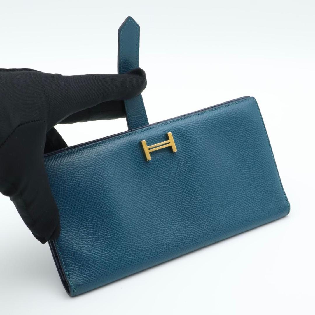 Hermes Bearn Souffle Verso Veau Epsom Wallet — view 3