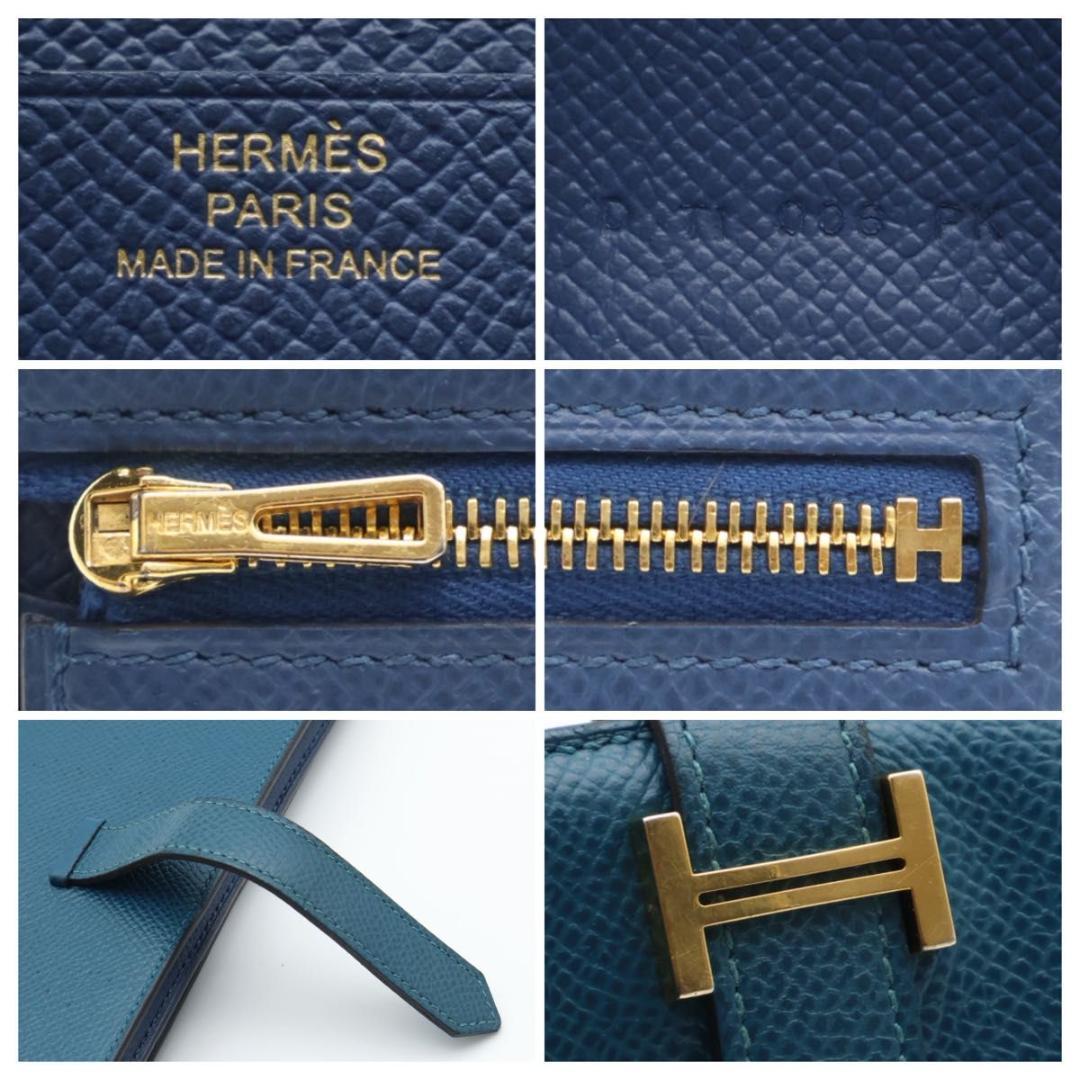 Hermes Bearn Souffle Verso Veau Epsom Wallet — view 8