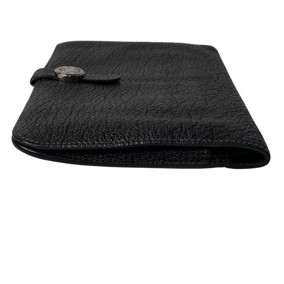 Hermes Dogon Duo GM Bifold Wallet with Coin Case Leather