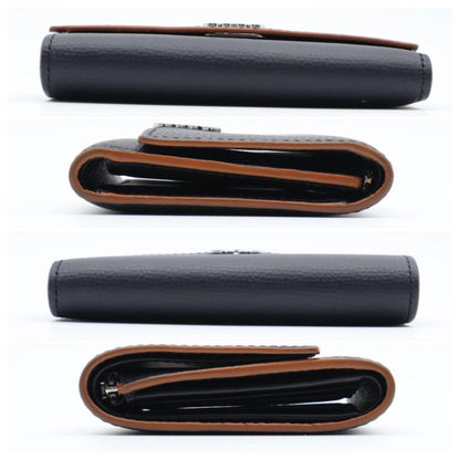 Loewe Trifold Tri Foldwallet Black Anagram Wallet — view 9