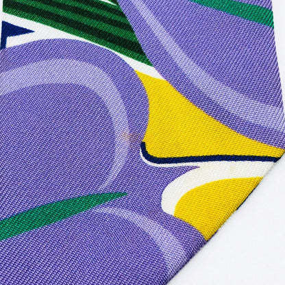 Hermes Twilly Jaguar Quetzal Scarf with Tags Excellent Condition