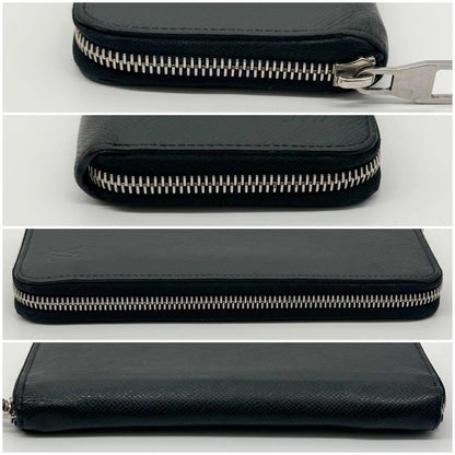 Louis Vuitton Zippy Wallet Vertical Taiga Black — view 6