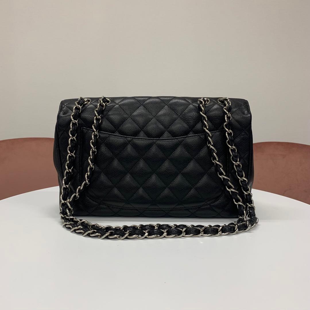 Chanel Quilted 30 Turnlock CC Logo Chain Shoulder Bag