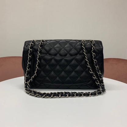 Chanel Quilted 30 Turnlock CC Logo Chain Shoulder Bag