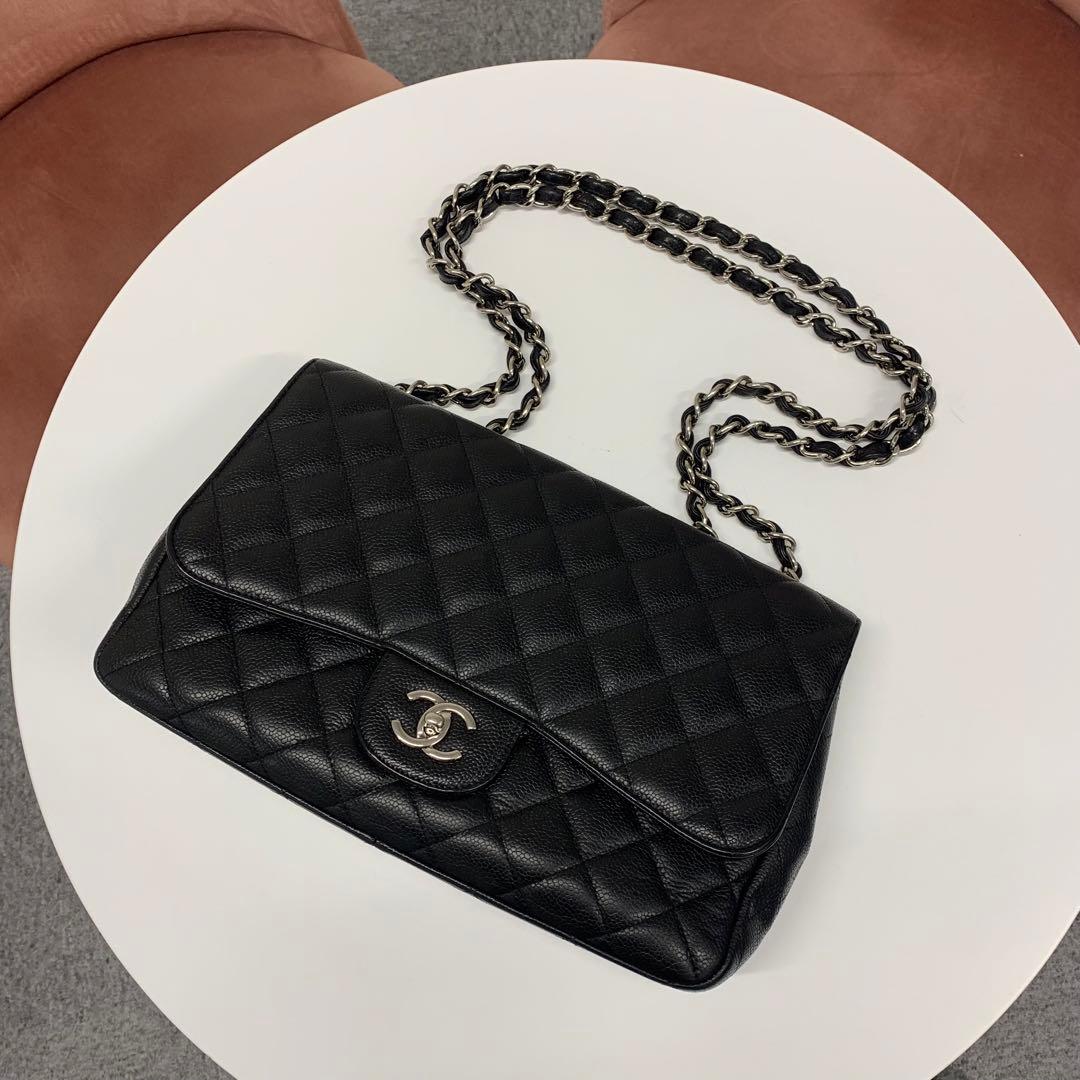 Chanel Quilted 30 Turnlock CC Logo Chain Shoulder Bag