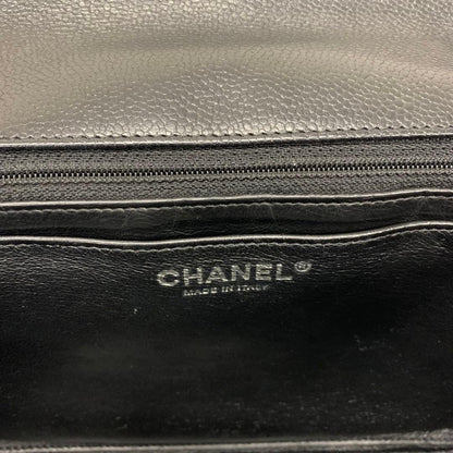 Chanel Quilted 30 Turnlock CC Logo Chain Shoulder Bag