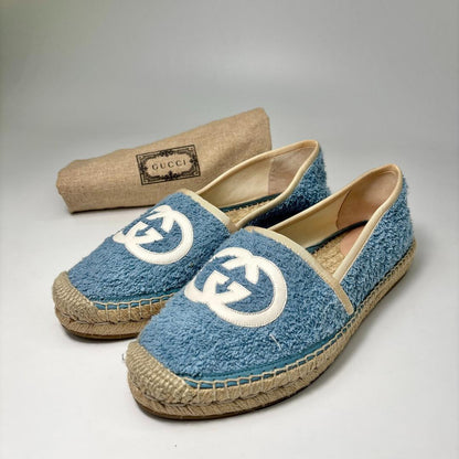 Gucci Espadrilles Slip Ons Interlocking G Shoes — view 2