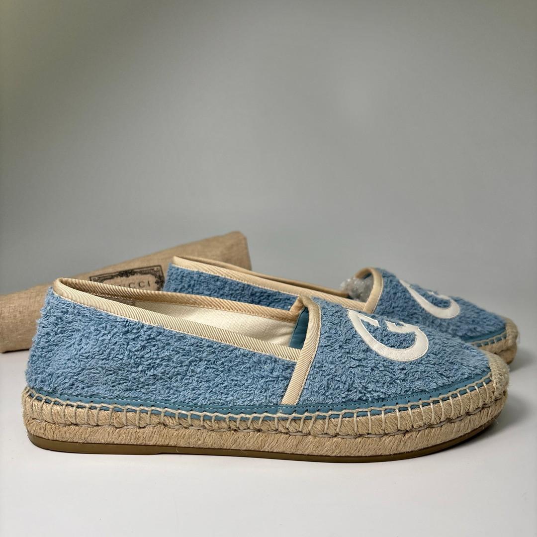 Gucci Espadrilles Slip Ons Interlocking G Shoes — view 4