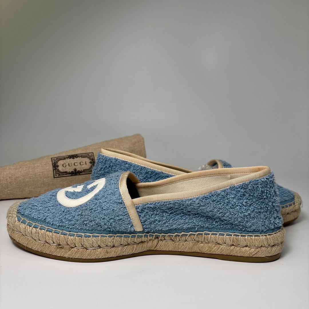Gucci Espadrilles Slip Ons Interlocking G Shoes — view 5