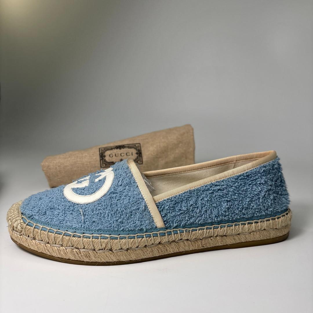 Gucci Espadrilles Slip Ons Interlocking G Shoes — view 7