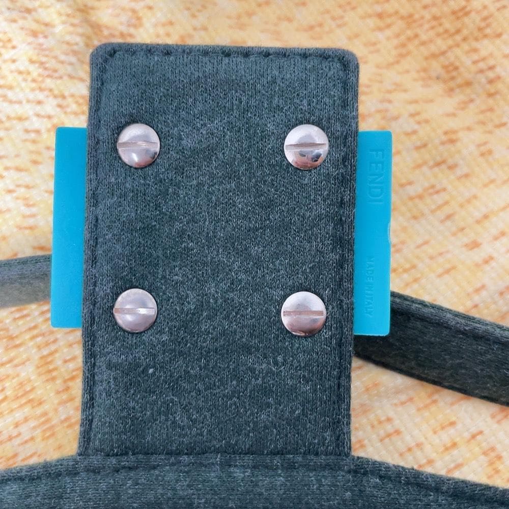 Fendi Mamma Bucket Jersey Cotton Green Blue — view 7