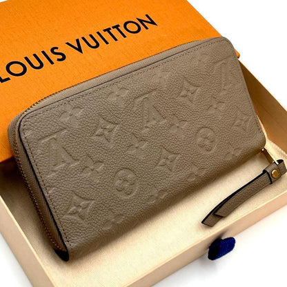 Louis Vuitton Empreinte Wallet Zippy Beige — view 2