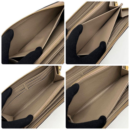 Louis Vuitton Empreinte Wallet Zippy Beige — view 5