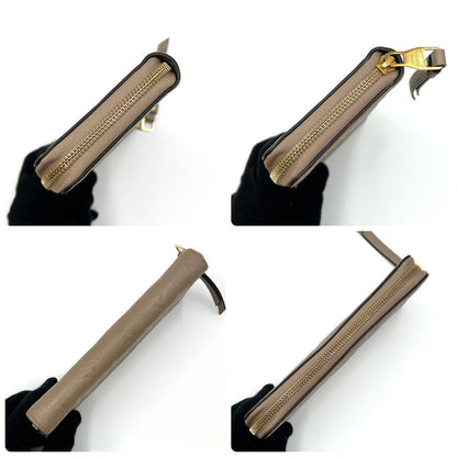 Louis Vuitton Empreinte Wallet Zippy Beige — view 7