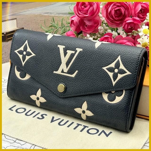 Louis Vuitton Empreinte Sarah Bicolor Wallet
