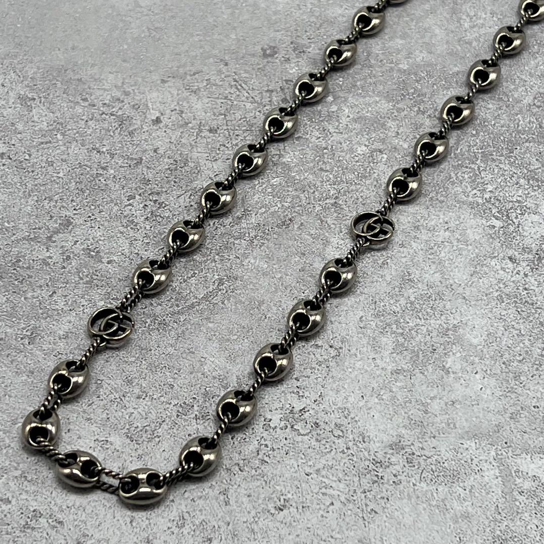 Gucci GG Marmont Anchor Twist Necklace