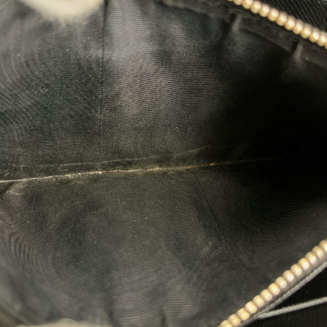 Accessories Complete Prada Long Wallet Metal Logo Round Zip Saffiano Black