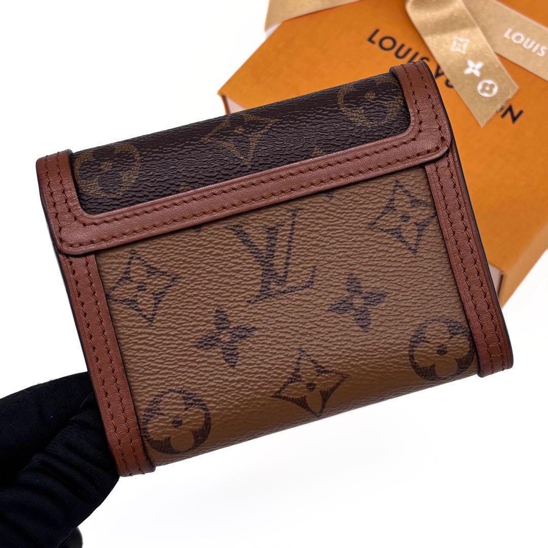 Louis Vuitton Monogram Reverse Portefeuille Dauphine Compact Wallet — view 2