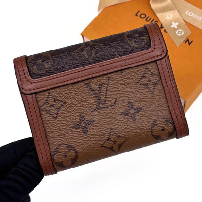 Louis Vuitton Monogram Reverse Portefeuille Dauphine Compact Wallet — view 2