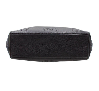 Chanel Triple Coco Mark Caviar Skin Shoulder Bag