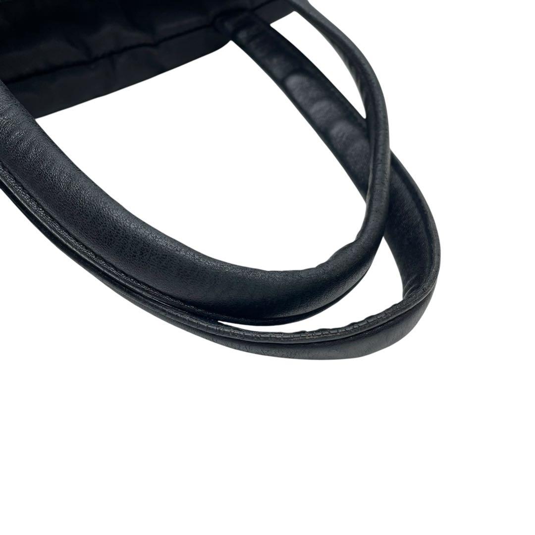 Prada Nylon Leather Flower Shoulder Bag 2-Way — view 6