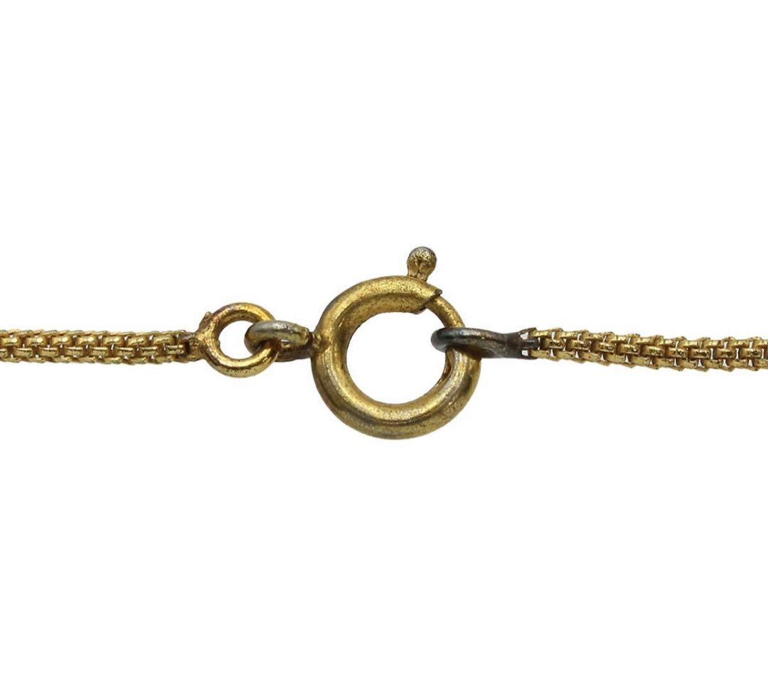 Chanel Coco Mark Teardrop Gripoix Necklace