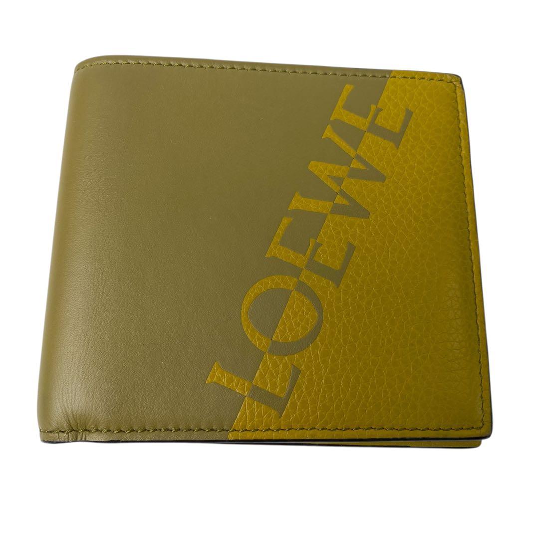 Loewe Signature Bifold Compact Wallet