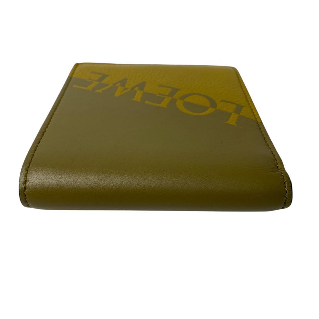 Loewe Signature Bifold Compact Wallet