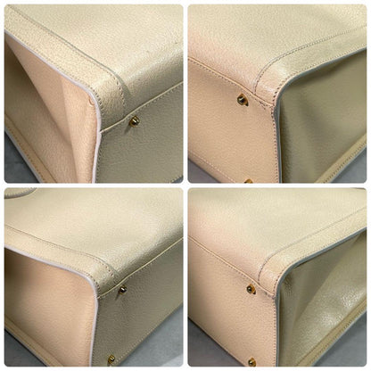 Gucci Diana Handbag Bamboo White Leather — view 9