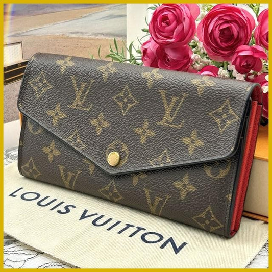 Louis Vuitton Monogram Portefeuille Sarah Wallet