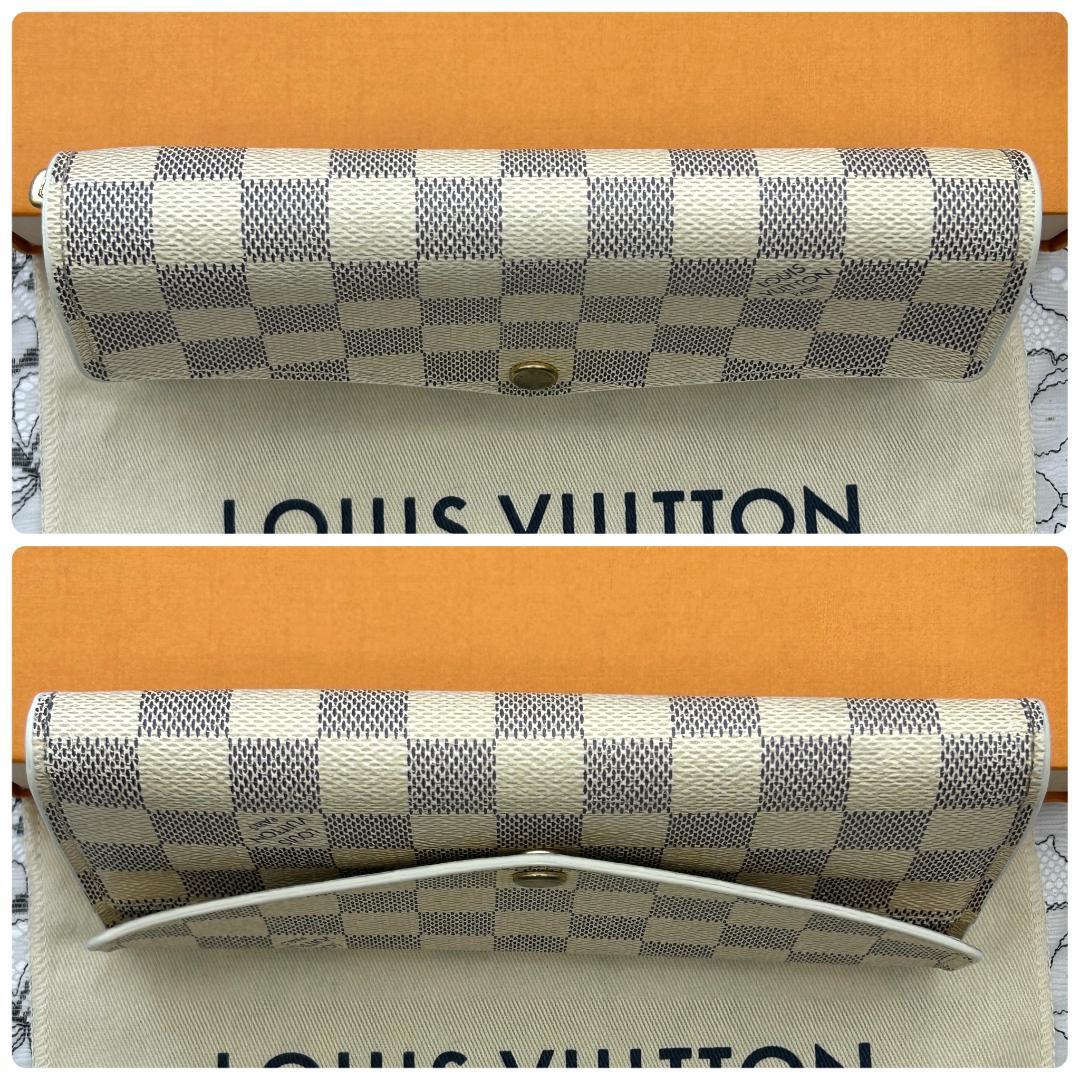 Louis Vuitton Damier Azur Portefeuille Sarah Wallet