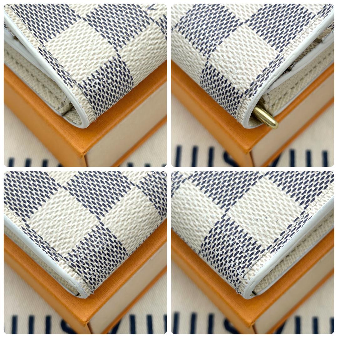 Louis Vuitton Damier Azur Portefeuille Sarah Wallet
