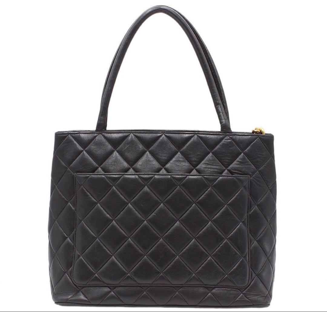 Chanel Matelasse Lambskin Reproduction Tote Bag Handbag