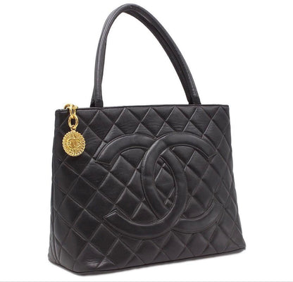 Chanel Matelasse Lambskin Reproduction Tote Bag Handbag