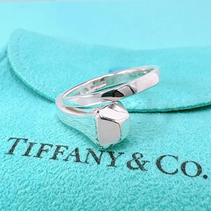 Tiffany & Co Nail Wrap Ring Size 13 925 Silver