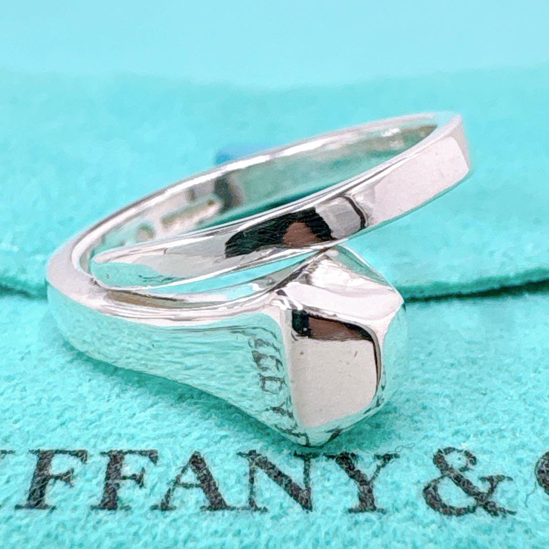 Tiffany & Co Nail Wrap Ring Size 13 925 Silver