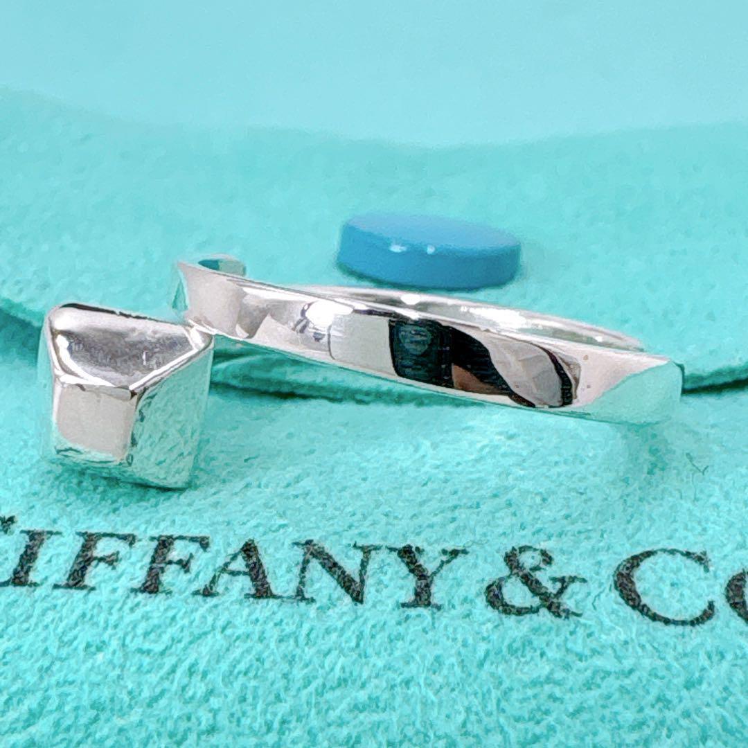 Tiffany & Co Nail Wrap Ring Size 13 925 Silver