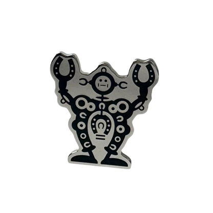 Hermes Hello Star Fariere Pin Badge Robot
